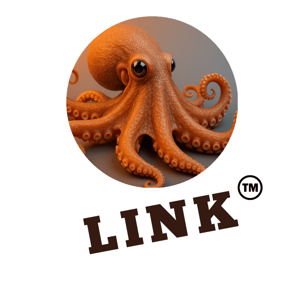 Logo de barsanfacility un pulpo con un texto debajo que representa su nombre